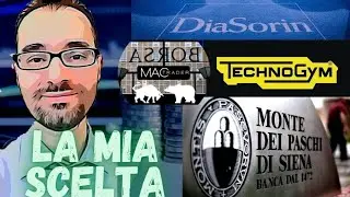 👍 La mia AZIONE PREFERITA (Mps Diasorin Technogym) - Reagisco a @MACTrader