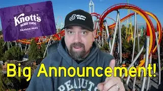 Knott's Berry Farm Update || Huge Announcement for Season Passholders || Free 2021 Season Pass