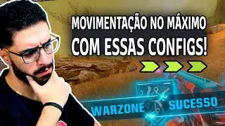 MOVIMENTA&Ccedil;&Atilde;O + R&Aacute;PIDA NO WARZONE COM ESSAS CONFIGS!