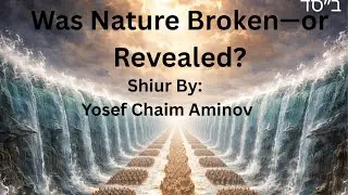 Splitting The Red Sea- Nature Broken -Or Revealed?