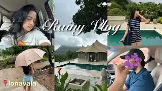 Lonavala Getaway *VLOG* 🌧️🍃 rainy day, monsoon getaway, cozy staycation & more!