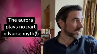 The northern lights play no role in Norse myth
