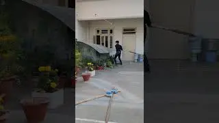 harry potter with his broom in Parallel universe ( March 2025)