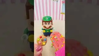SUPER MARIO! #shorts #luigi #mario #supermario #fun #mariobros #figures #funny