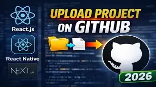 How to Upload Project on GitHub (Folder & Files) | GitHub Beginner Tutorial 2026