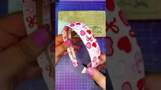 Just filmed a tutorial using the Headband Die (1295) from Treto DIY It definitely takes patience and