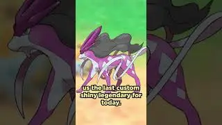 Making Custom Shiny Legendary Pokemon #Shorts #Pokemon