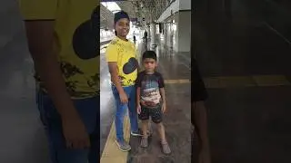 Chennai Metro Train Vlog. Kids Vlogger