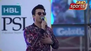 PSL Closing Ceremony Aima Baig Fawad Khan And Other's Beautiful Performance