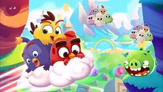 AB POP Angry Birds game play hard Level 634-636