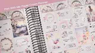 Plan With Me | Paper Crown Planner | Summer Soir&eacute;e 