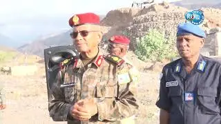 FORCES ARMÉES DJIBOUTIENNES: visite d'inspection du CEMGA au nord du pays.