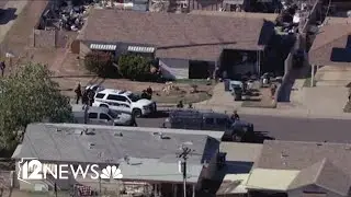 Barricade remains underway in Phoenix