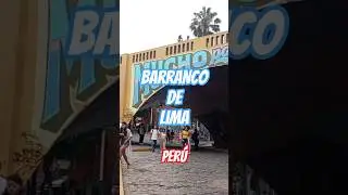 BARRANCO en LIMA - PER&Uacute; 🇵🇪#peru #travel #lima #trending #ElLeonShow #turismo #world #america