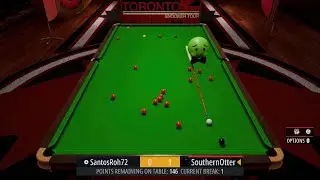 Snooker Blitz,Snooker with PRO camera against BOTS controlled by AI,CHERRY POP...a really SHAME!!!
