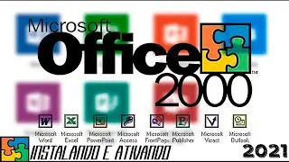 Como Instalar e Ativar o Microsoft Office 2000 no Windows - 2021