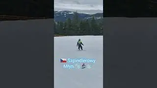 🇨🇿 Szpindlerowy Młyn🏂 #shorts #ytshorts #Snowboard #snowboarding #winter #travel #turystyka #zima