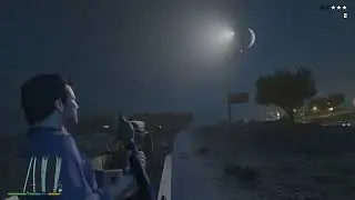 GTA 5 - Michael's Train Rampage + 5 Stars Battle& Escape. 