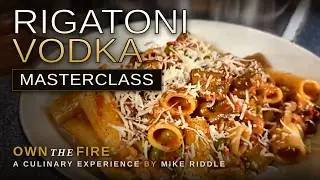 Rigatoni Alla Vodka with Mushrooms & Flambé Technique | Why Igniting Makes the Best Creamy Sauce