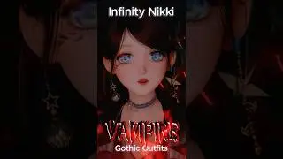 7 VAMPIRE GOTHIC BLACK OUTFIT IDEAS | 🦇 INFINITY NIKKI ✦ Dark Styling Inspiration  #infinitynikki