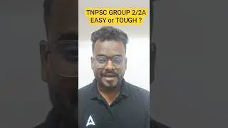 TNPSC Group 2/2a 2025 | Easy or Tough ? #tnpsc #tnpscgroup2