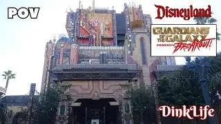 Guardians of the Galaxy &ndash; Mission BREAKOUT! at Disneyland (POV) + Review