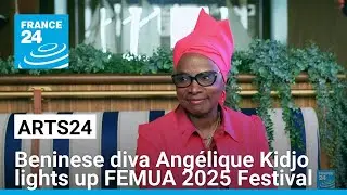Beninese-French diva Ang&eacute;lique Kidjo lights up FEMUA 2025 Festival &bull; FRANCE 24 English