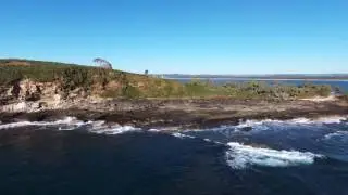 Mudjimba (Old Woman) Island. Parrot Bebop 2