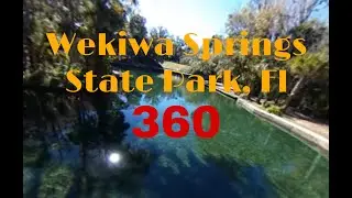 Wekiwa Springs Apopka | Florida Natural Springs | Orlando | 4k 360 Virtual Reality Tour