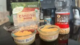 How to make nut butter 🥜😋