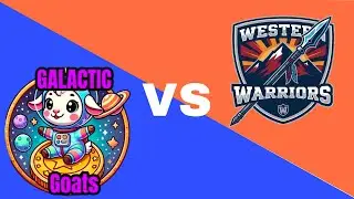 Western Warriors Vs Galactic Goats. Week 7