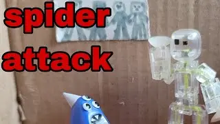 Spider attack #toy #stikbot #2015 #video