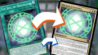 What if Yugioh Cards Were In Magic the Gathering | field spells to mtg
