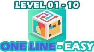 Puzzlerama | ONE LINE | Easy | Level 1 - 10 | Walkthrough
