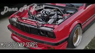 Bmw e30 Low Mile M20b25 Install (Pt 3/3) Ep 4