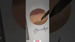 IbisPaintX | How to use smudge tool? #SHORTS