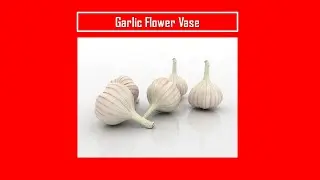 Making easy flower with garlic peels | Garlic peel flower making | Easy flower vase