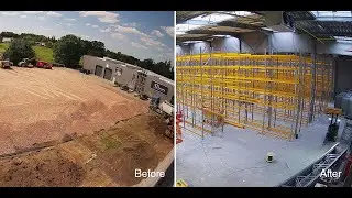 Timelapse: New warehouse to serve EMEA region