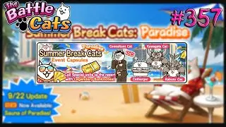 Summer Break Cats Paradise The Battle Cats The Jeg 357
