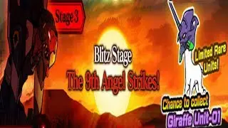 The Battle Cats - The 9th Angel Strikes! (3 Star) with 1-Line Up [No Gacha] 4-Star Rules