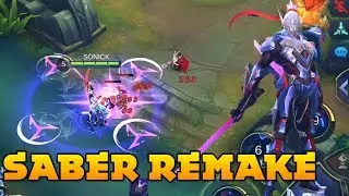 NEW SABER MODEL REMAKE! / ALL NEW SKILL ANIMATION