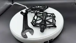 HENMI Bicycle Pedals 9/16 Inch Aluminium MTB Pedals with Sealed Bearings unboxing and instructions