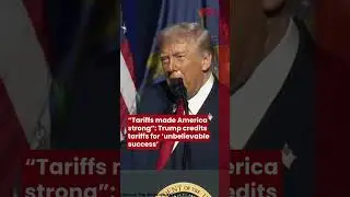 &ldquo;Tariffs made America strong&rdquo;: Trump credits tariffs for &lsquo;unbelievable success&rsquo;