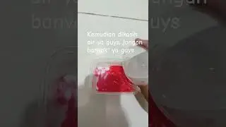Mari kita bikin water slime ya guys/cr sound:@fruittea3805#slimetutorials #waterslime #fypdooooonggg