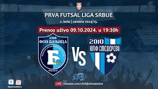 KMF FON Banjica - KMF Smederevo | Prva futsal liga Srbije
