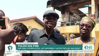 Tolon SHS Fire Disaster: 346 Girls Displaced, 147 Severely Affected
