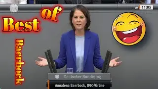🤣 Best of Baerbock &ndash; Die lustigsten Baerbock Versprecher! 😂🎤