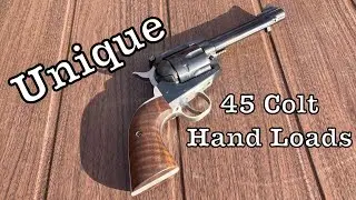 Unique! 45 Colt Hand Loads