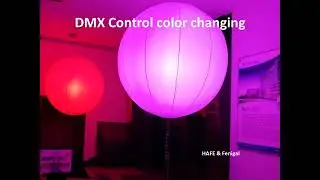 MuseRGBW400W LED Balloon Lighting For Events