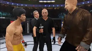 Bruce Lee vs. Elon Monk - EA Sports UFC 4 - Epic Fight
